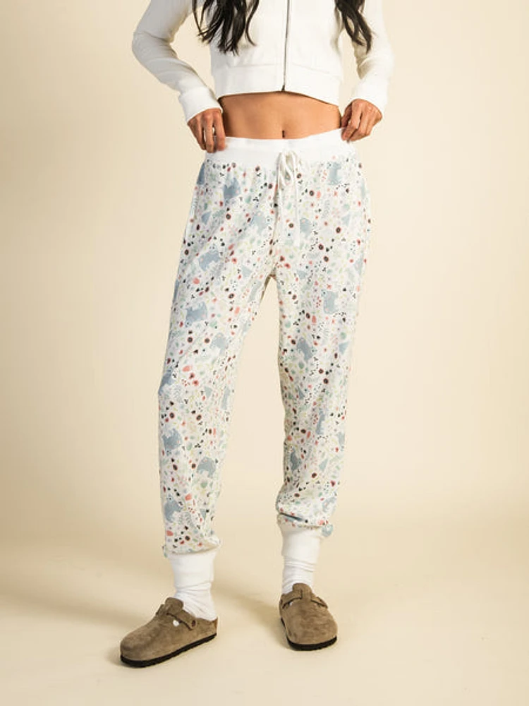 Harlow Ava Lounge Pant - Ivory