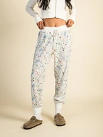 Harlow Ava Lounge Pant - Ivory