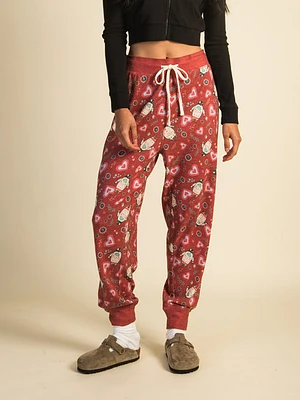 Harlow Ava Lounge Pant - Red