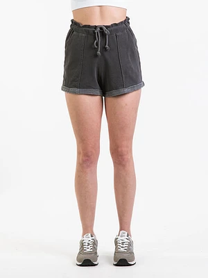 Harlow Giselle Paperbag Fleece Short - Clearance