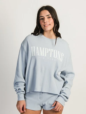 Harlow Winnie Long Sleeve Waffle - Hamptons