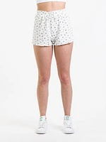 Harlow Pointelle Ruffle Ditsy Short - Clearance