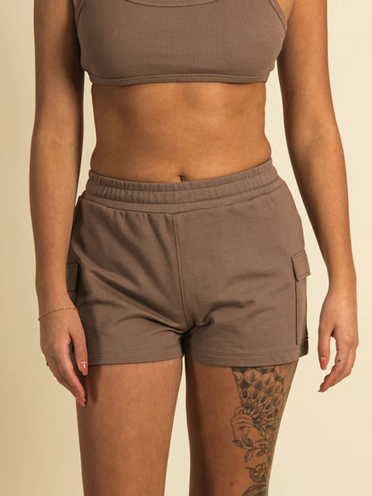 Harlow Heidi Cargo Fleece Short - Clearance