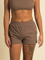 Harlow Heidi Cargo Fleece Short - Clearance