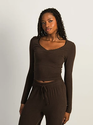 Harlow Arabella Long Sleeve - Chocolate