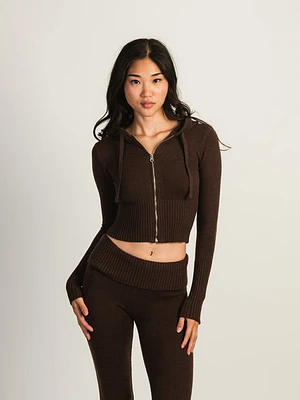 Harlow Brooke Sweater - Chocolate