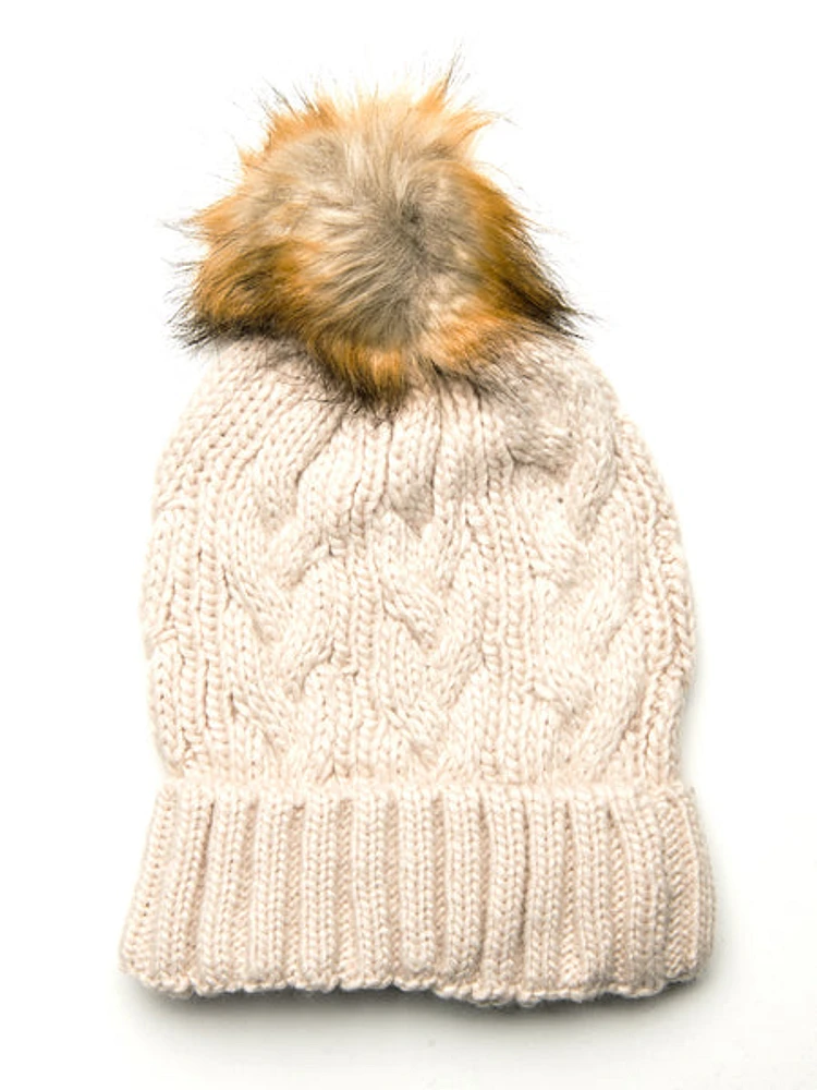 Harlow Lily Faux Fur Pom