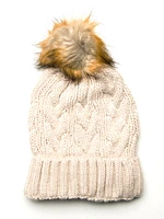 Harlow Lily Faux Fur Pom