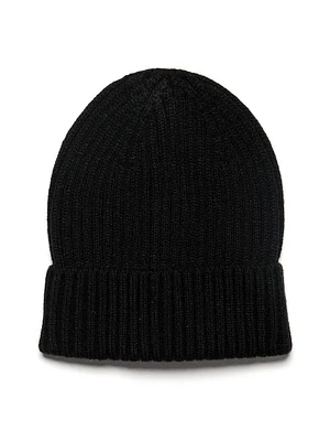 Harlow Mia Foldover Beanie - Black