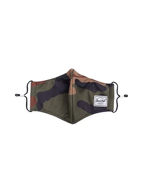 Herschel Supply Co. Classic Fitted Face Mask - Camo - Clearance