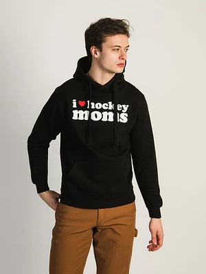 Hockey Benders Love Hockey Moms Pullover Hoodie