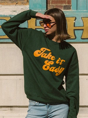 Take It Easy Crewneck - Clearance