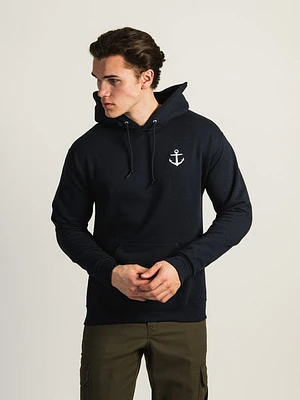 Anchor Embroidered Hoodie