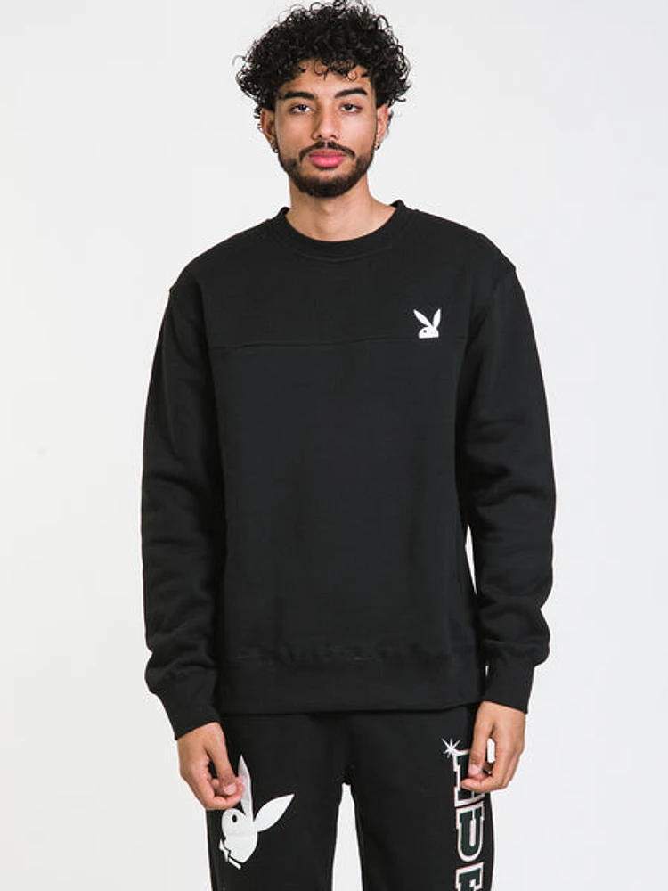 Huf X Playboy Rabbit Head Crewneck Sweater - Clearance