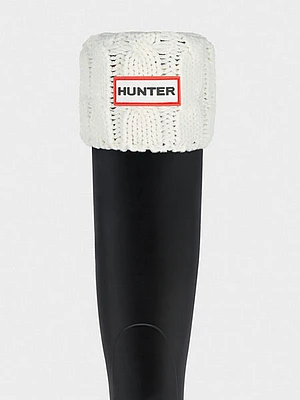 Hunter 6 Sticth Cable Boot Sock - Nat - Clearance