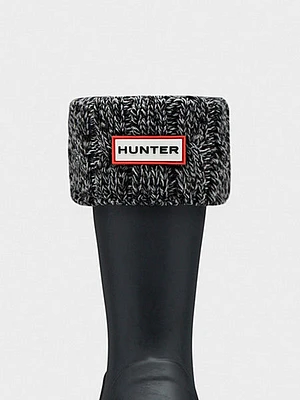 Hunter 6 Stitch Cable Sock Short-gzb - Clearance