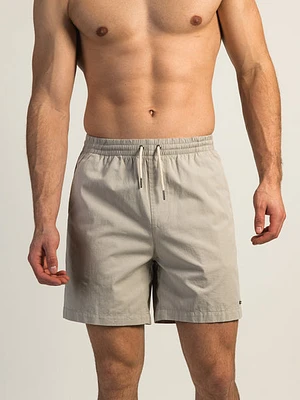 Island Haze Cotton Twill 6" Volley Short