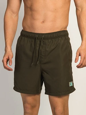 Island Haze Cactus Green Wave 5in Volley Short