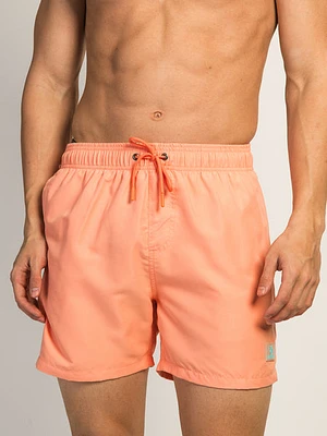 Island Haze Peach Wave 5" Volley Short