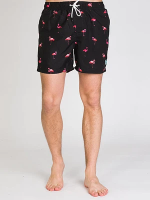 Island Haze Flamingo's 15" Volley Short - Clearance