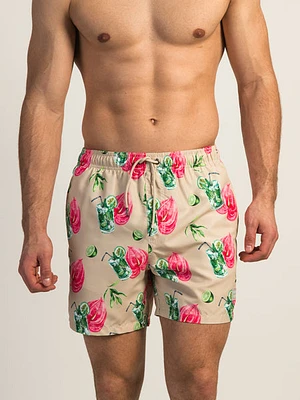 Island Haze Floral Marg 5" Volley Short