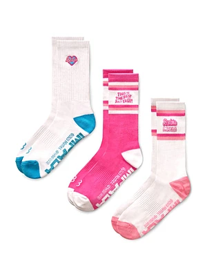 Impala Rollerskates Barbie Sock 3 Pack