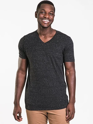 Kolby Sig Melange V-neck Tee