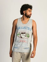 Kolby Julian Scatter Print Tank - Eje Cafetero