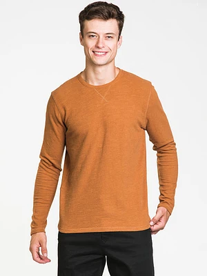 Kolby Long Sleeve Texture Tee