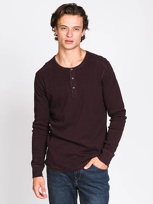 Mens Max Slub Henley - Clearance