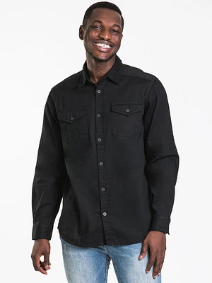 Kolby Long Sleeve Classic Denim