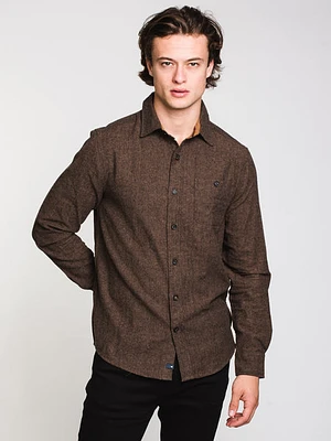 Mens Herringbone Button Up - Clearance