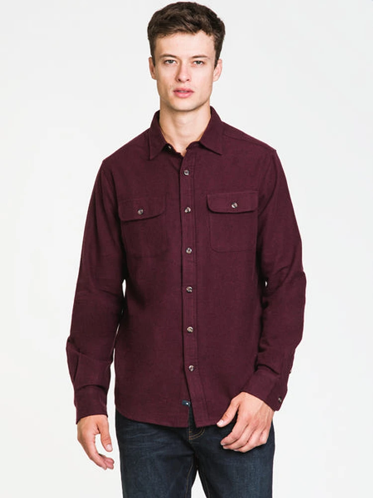 Kolby Hart Melange Button Up - Clearance