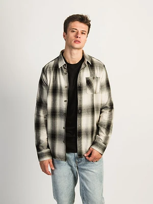 Kolby Classic Plaid Button Up - Stone