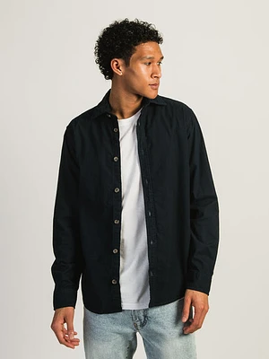 Kolby Everyday Flannel Button Up - Navy