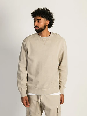 Kolby Parker Garmet Dye Crewneck - Oatmeal