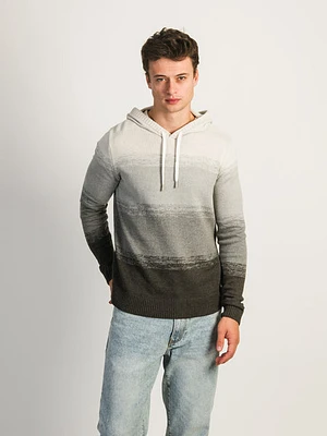 Kolby Stripe Hoodie - Grey