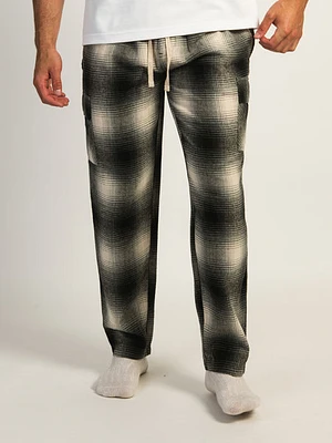 Kolby Thomas Cargo Plaid Pant