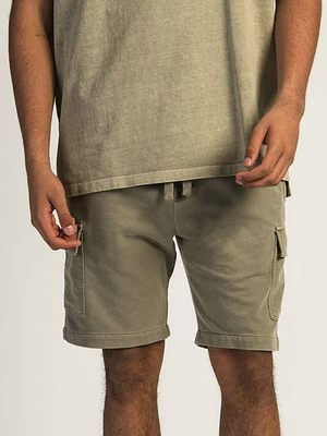 Kolby Garment Dye French Terry Cargo Short