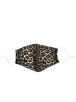 Kw Fashion Corp Leopard Print Mask - Camel - Clearance