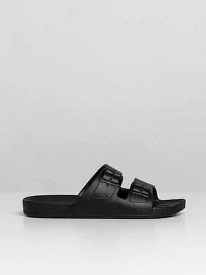 Womens Freedom Moses Freedom Black Sandal - Clearance