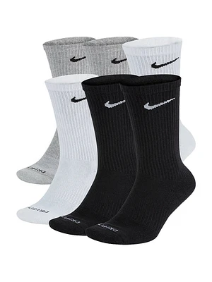 Nike Everyday 6pk Crew - Multi Socks