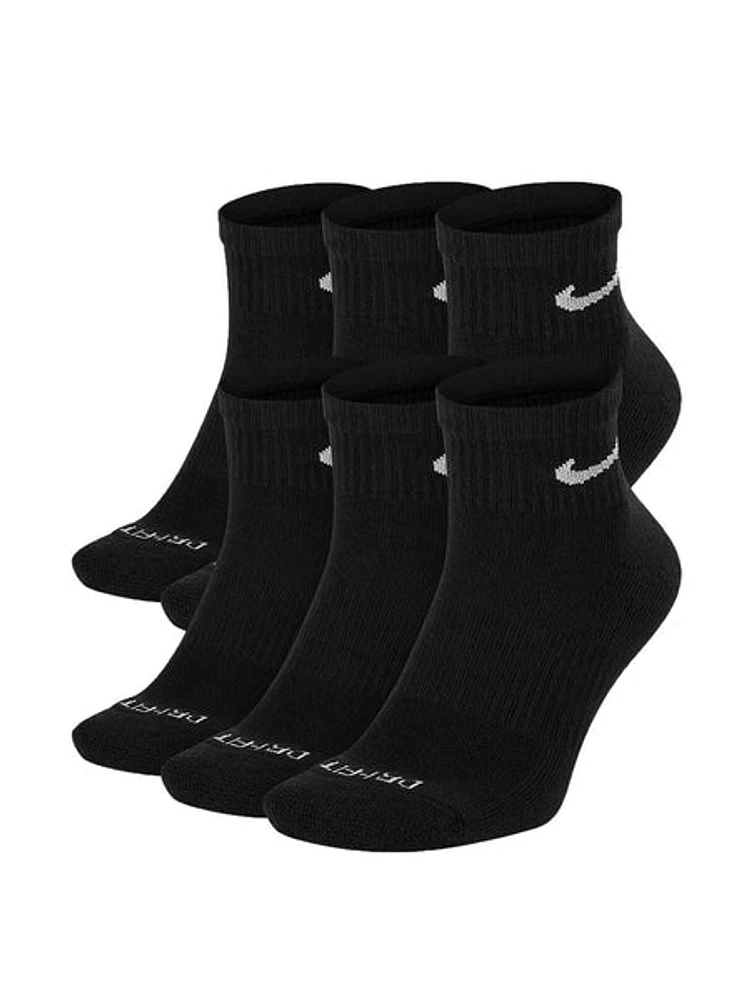 Nike Everyday Plus Cushioned Ankle Socks 6 Pack