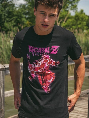 Ntd Apparel Dragon Ball Z Goku Jump T-shirt - Clearance