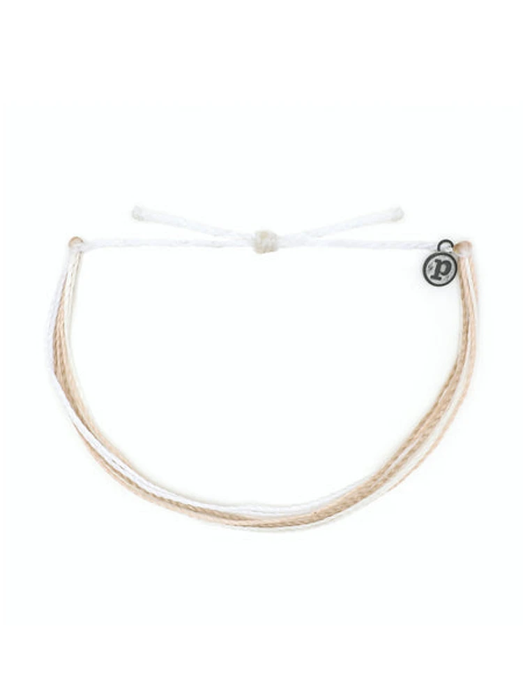 Pura Vida Orig Anklet White Sands