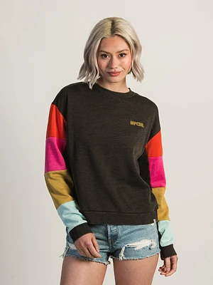 Rip Curl Surf Revival Cut N Sew Crewneck