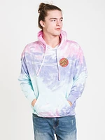 Santa Cruz Classic Dot Tie Dye Pullover Hoodie - Clearance