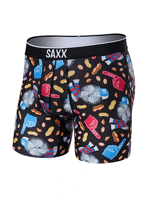 Saxx Volt Boxer Brief- Sports Fan Noir - Clearance