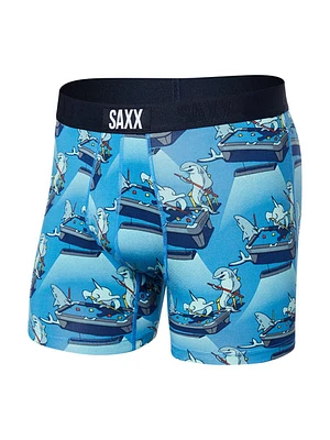 Saxx Ultra Boxer Brief- Pool Shark Bleu - Clearance