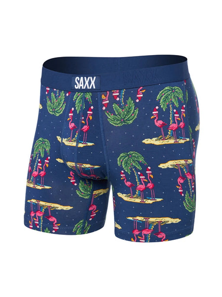 Saxx Vibe Boxer Brief - Holidays Paradise